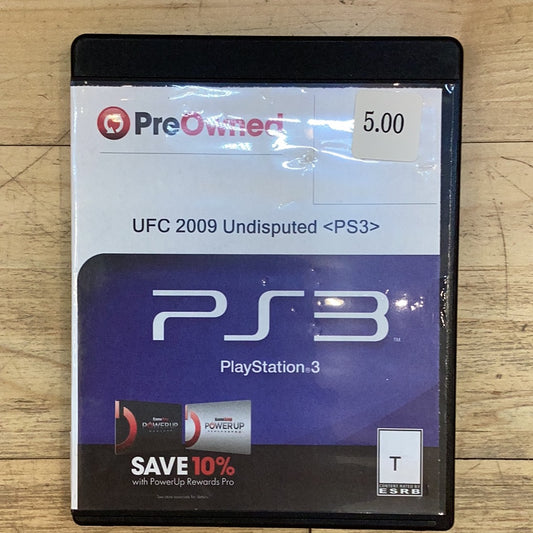 UFC 2009 Undisputed - PS3 - Used