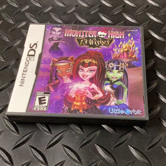 Monster High 13 Wishes - Nintendo DS - Used