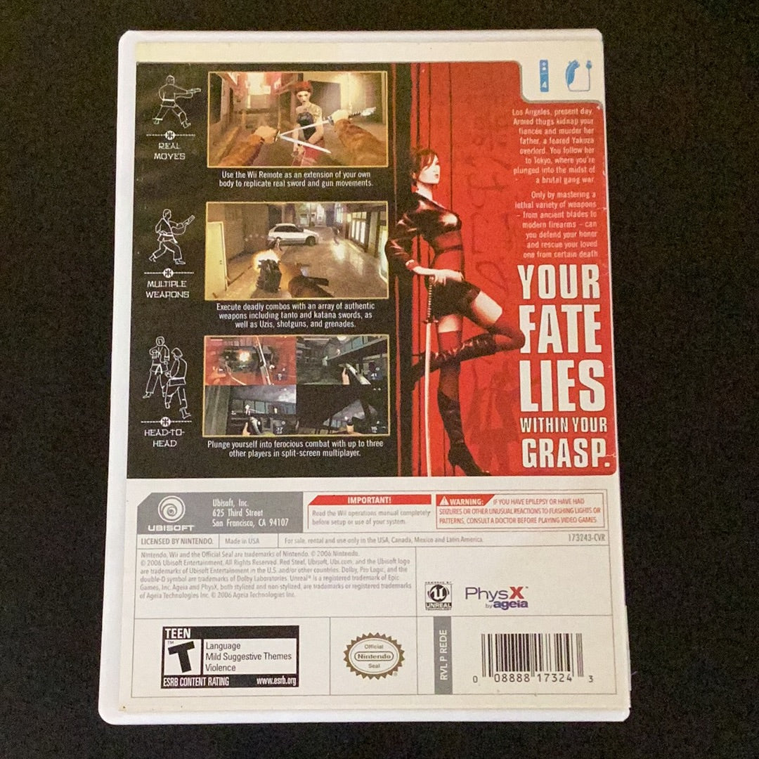 Red Steel - Wii - Used