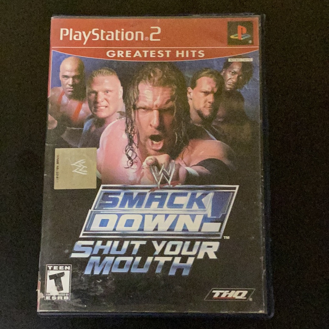 WWE Smackdown Shut your Mouth- PS2 Game - Used