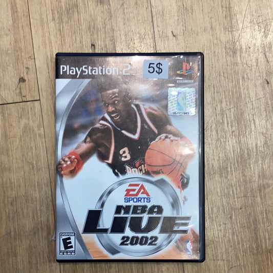 NBA Live 2002 - PS2 - Used