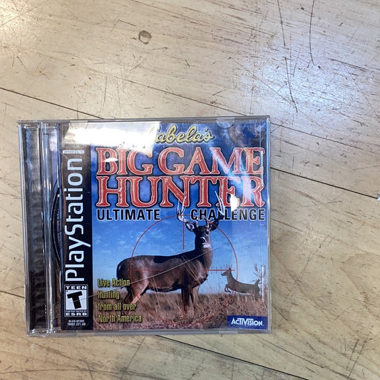 Cabela’s Big Game Hunter Ultimate Challenge - PS1 - Used