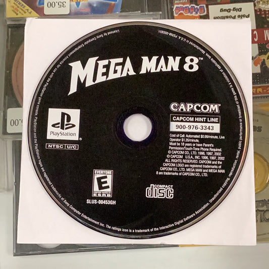 Megaman 8 - PS1 Game - Used