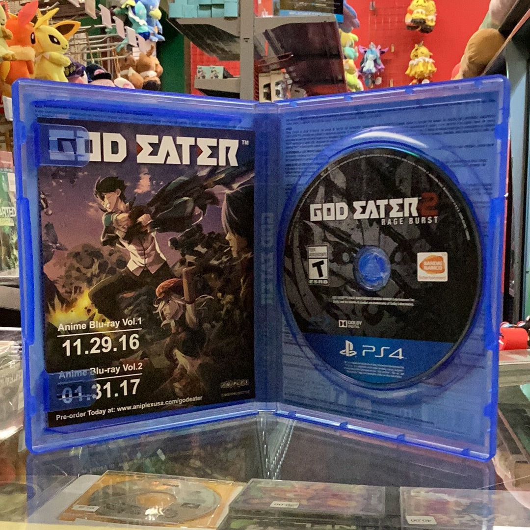 God Eater 2 Rage Burst - PS4 Game - Used