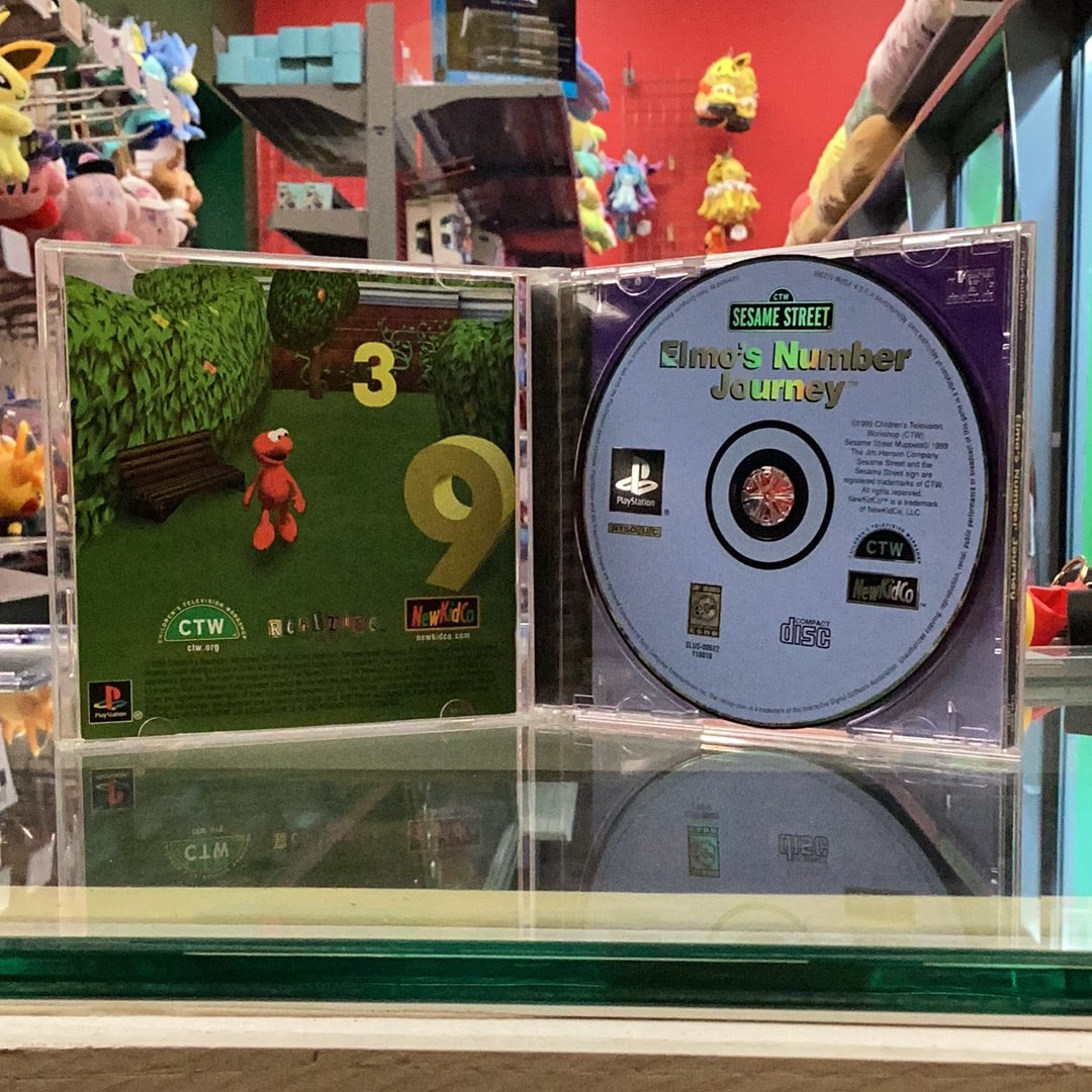 Elmo’s number journey - PS1 Game - Used