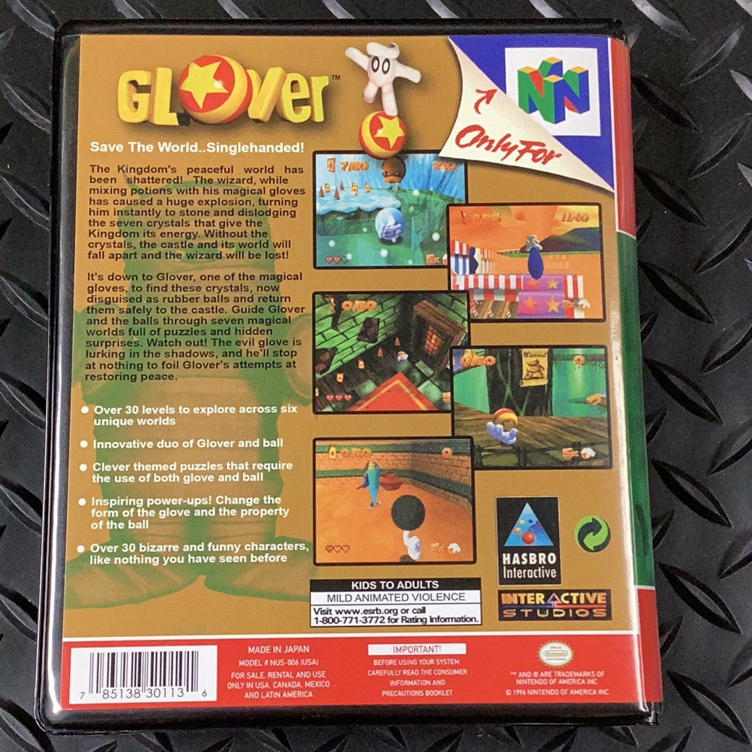 Glover - N64 - Used