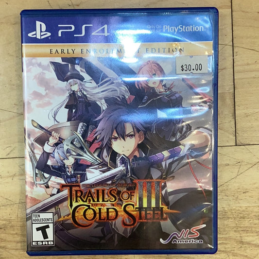 The Legend of Heroes Trials of Cold Steel III - PS4 - Used