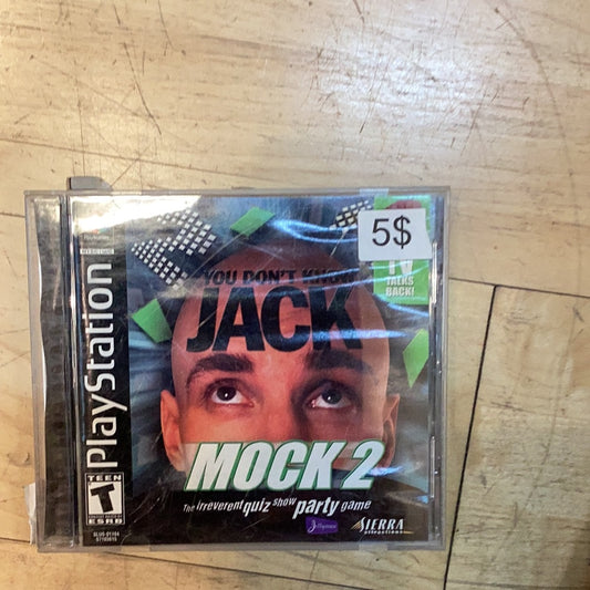 You Dont Know Jack Mock 2 - PS1 - Used