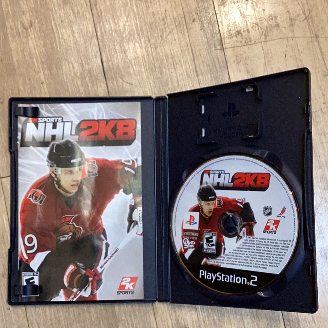 NHL 2K8 - PS2 - Used