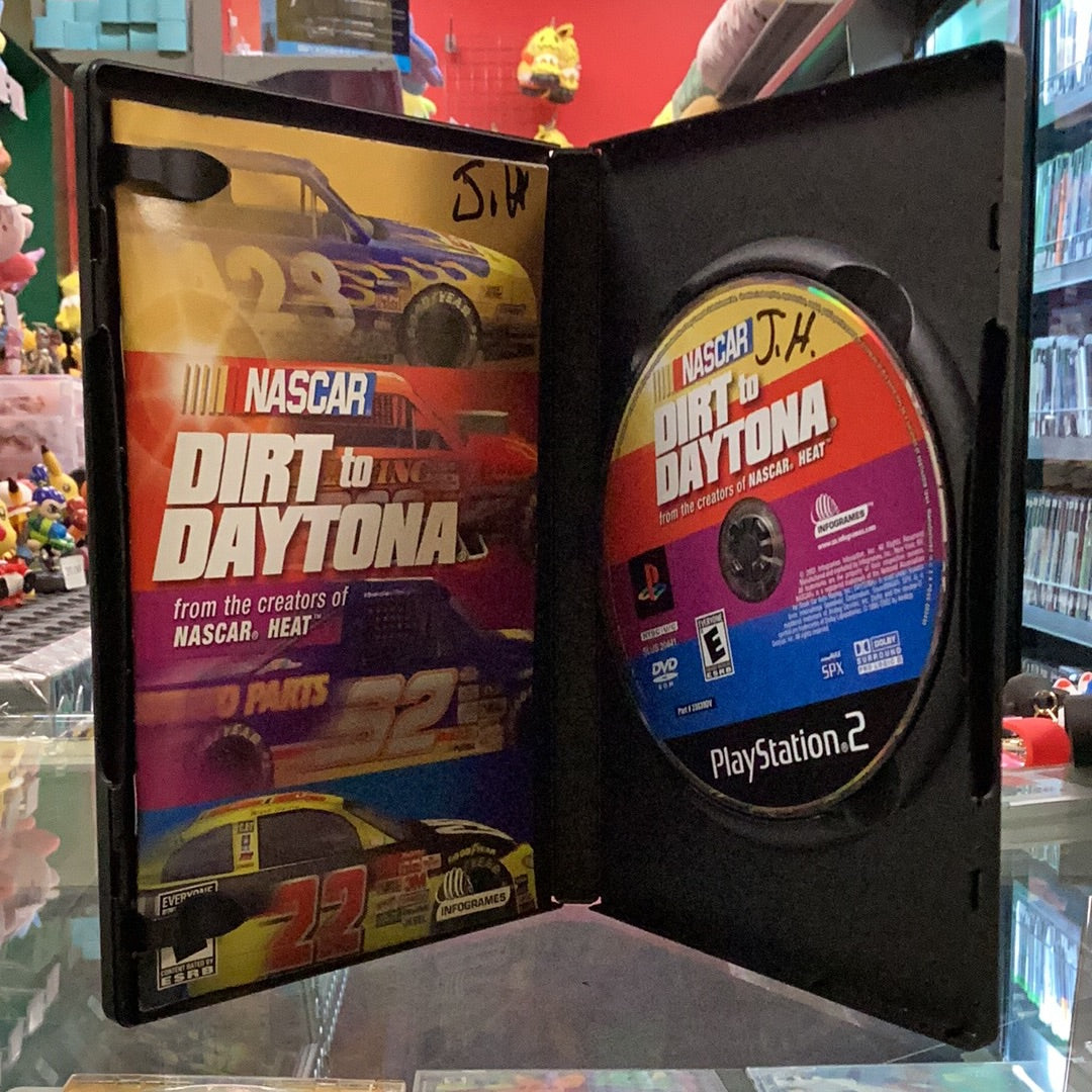 NASCAR Dirt to Daytona - PS2 Game - Used