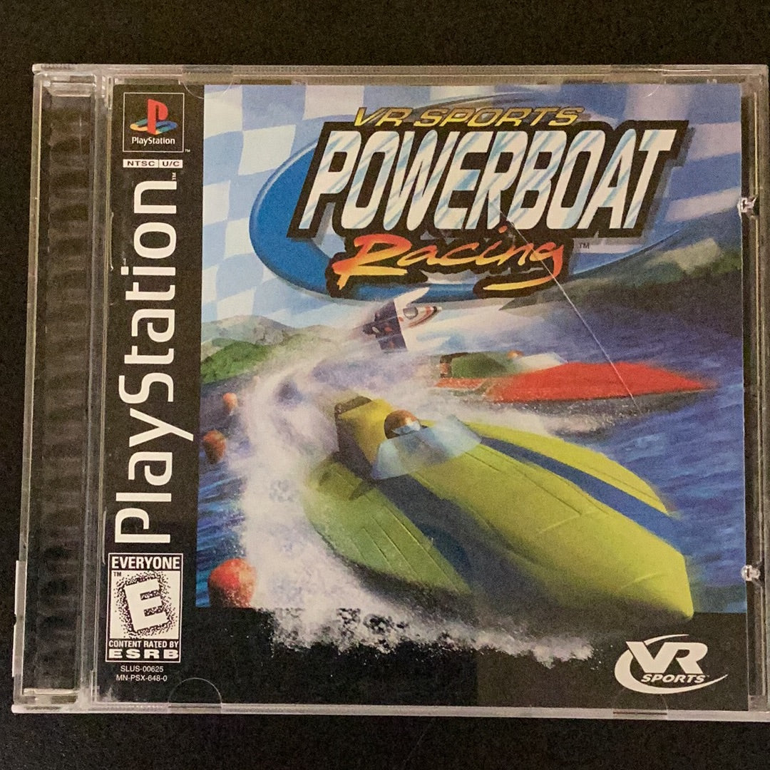 Powerboat racing - PS1 Game - Used