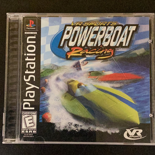 Powerboat racing - PS1 Game - Used
