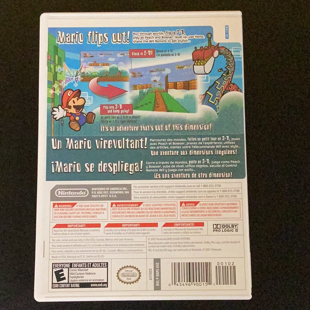 Super Paper Mario - Wii - Used