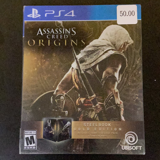 Assassins Creed Origins Gold Edition- PS4 Game - Used