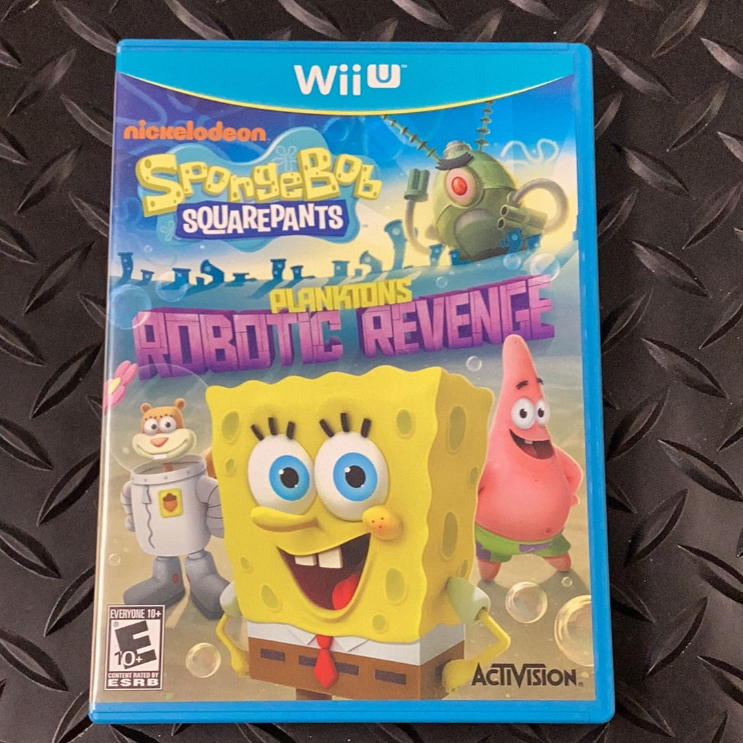 Spongebob Squarepants Planktons Robotic Revenge - Wii U - Used