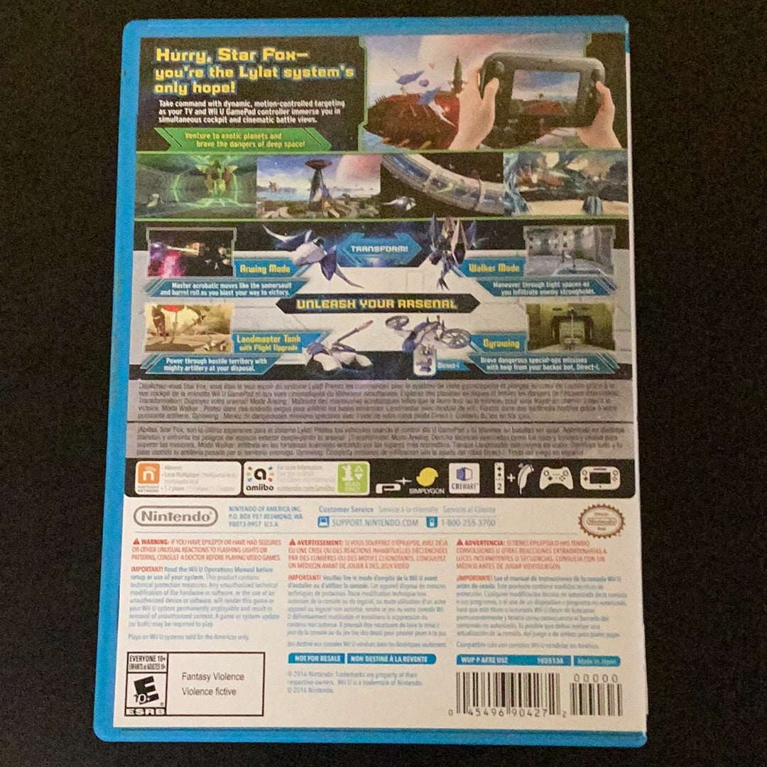 Star Fox Zero - Wii U - Used