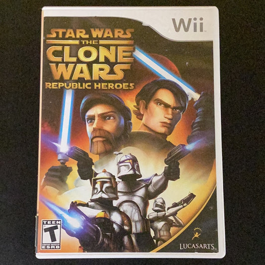 Star Wars The Clone Wars Republic Heroes - Wii - Used