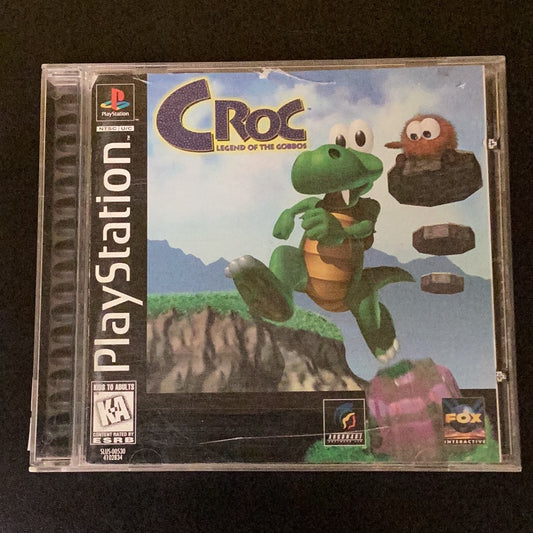 Croc Legend of the Gobbos - PS1 Game - Used