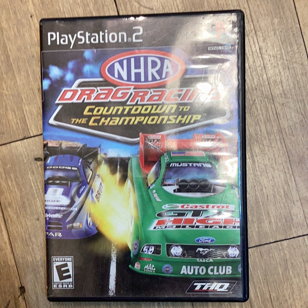 NHRA Drag Racing Countdown to The Championship -PS2- Used