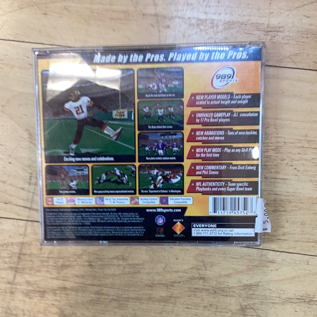 NFL Game Day 2001 - PS1 - Used