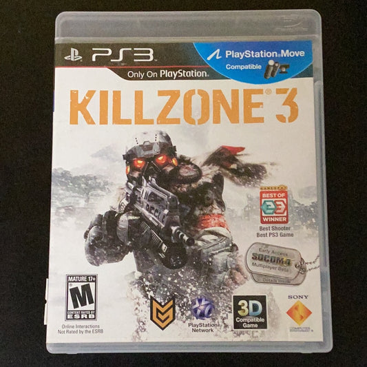 Killzone 3 - PS3 Game - Used