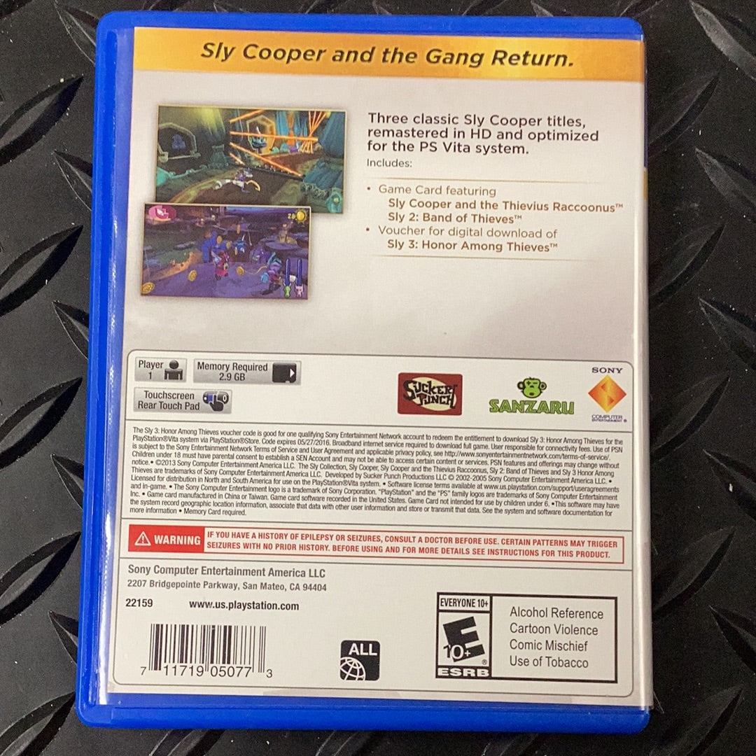 Sly Cooper Collection - Vita - Used