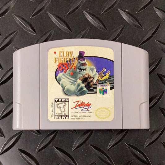 Clay Fighter 63 1/3 - N64 - Used