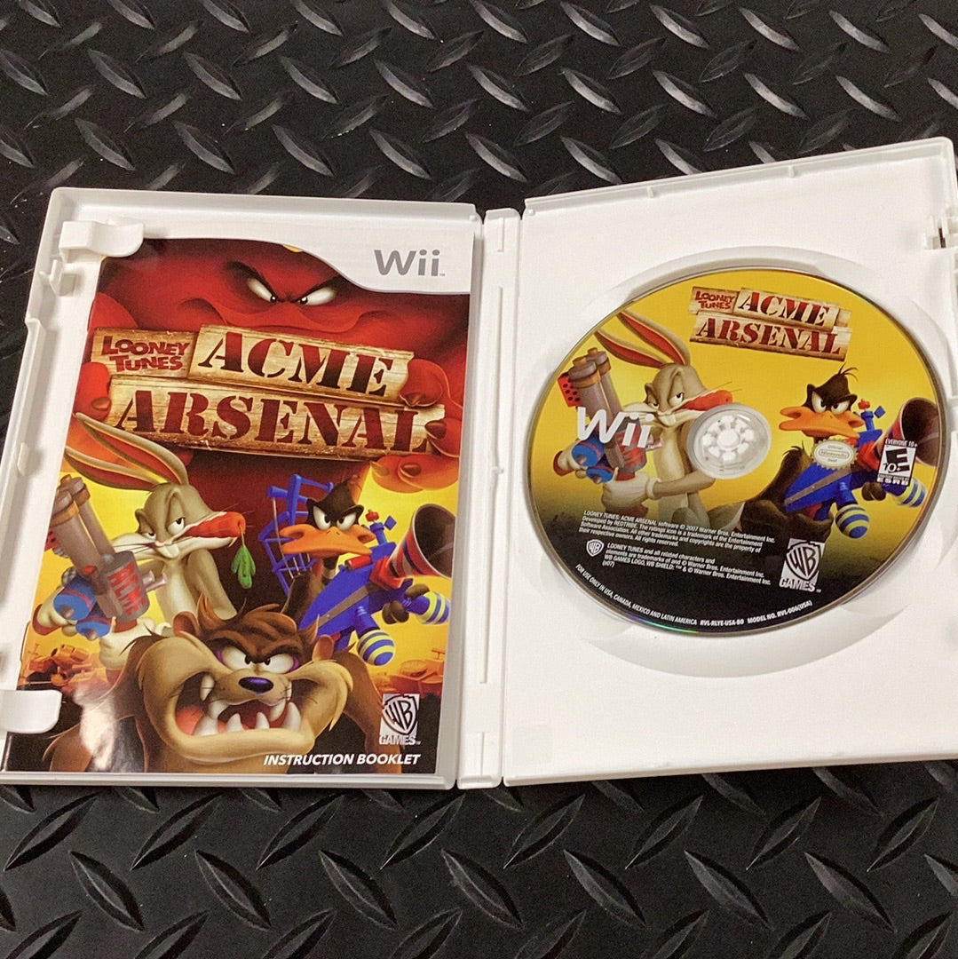 Looney Tunes Acme Arsenal - Wii - Used