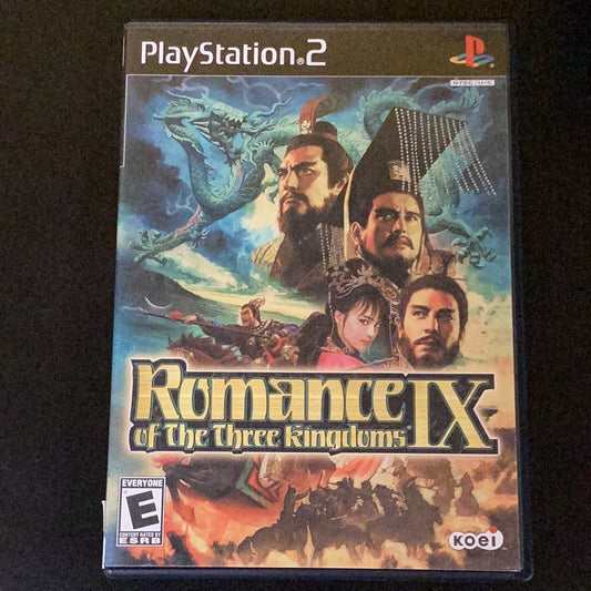 Romance of the Three Kingdoms IX - PS2 Game - Used