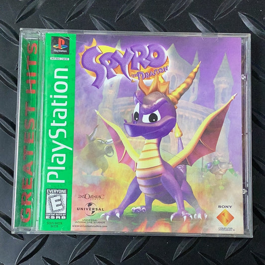 Spyro the Dragon - PS1 Game - Used