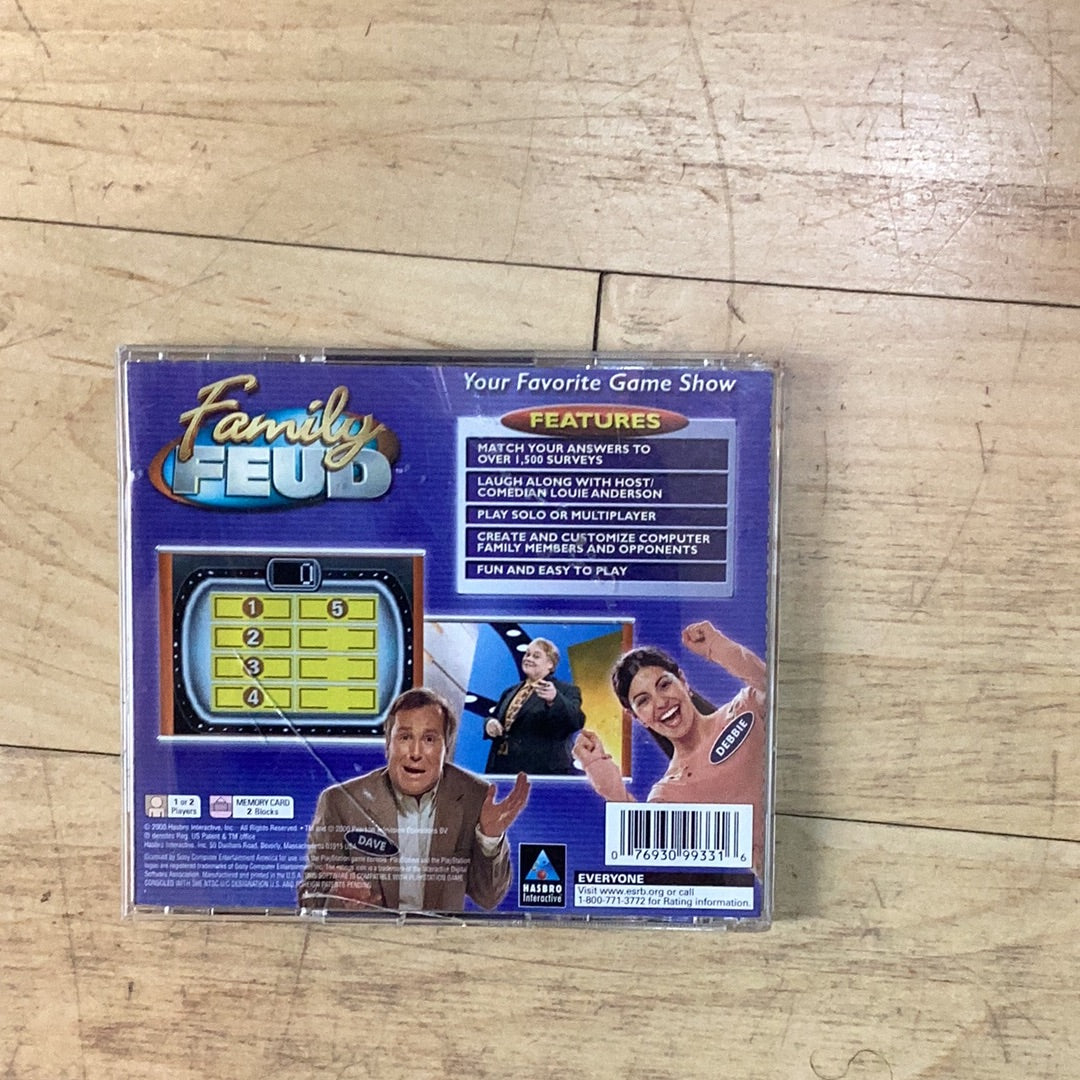 Family Feud - PS1 - Used