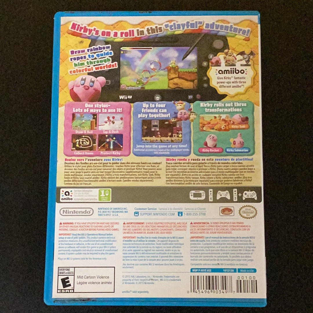 Kirby and the Rainbow Curse - Wii U - Used