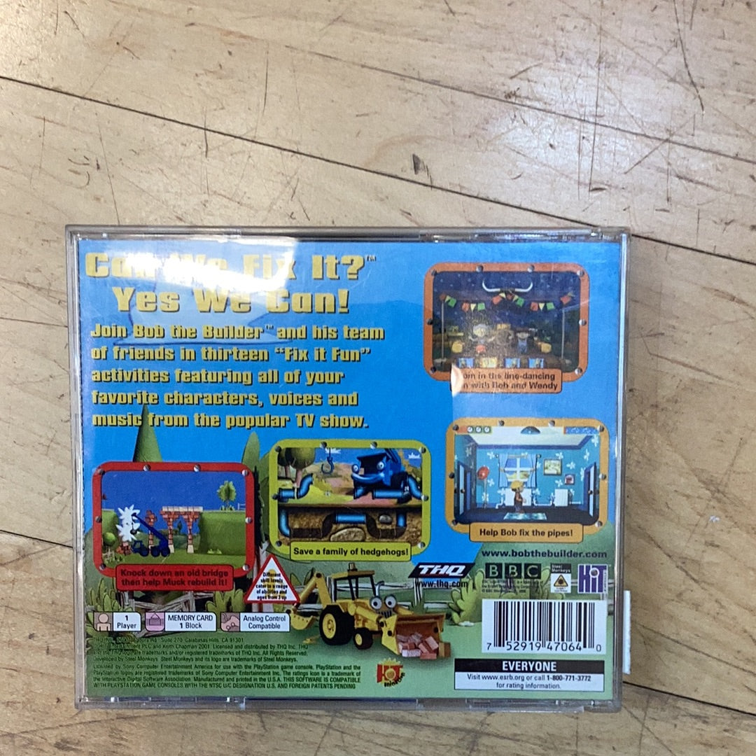Bob the Builder - PS1 - Used