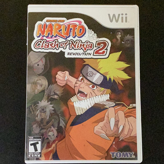 Naruto Clash of Ninja Revolution 2 - Wii - Used