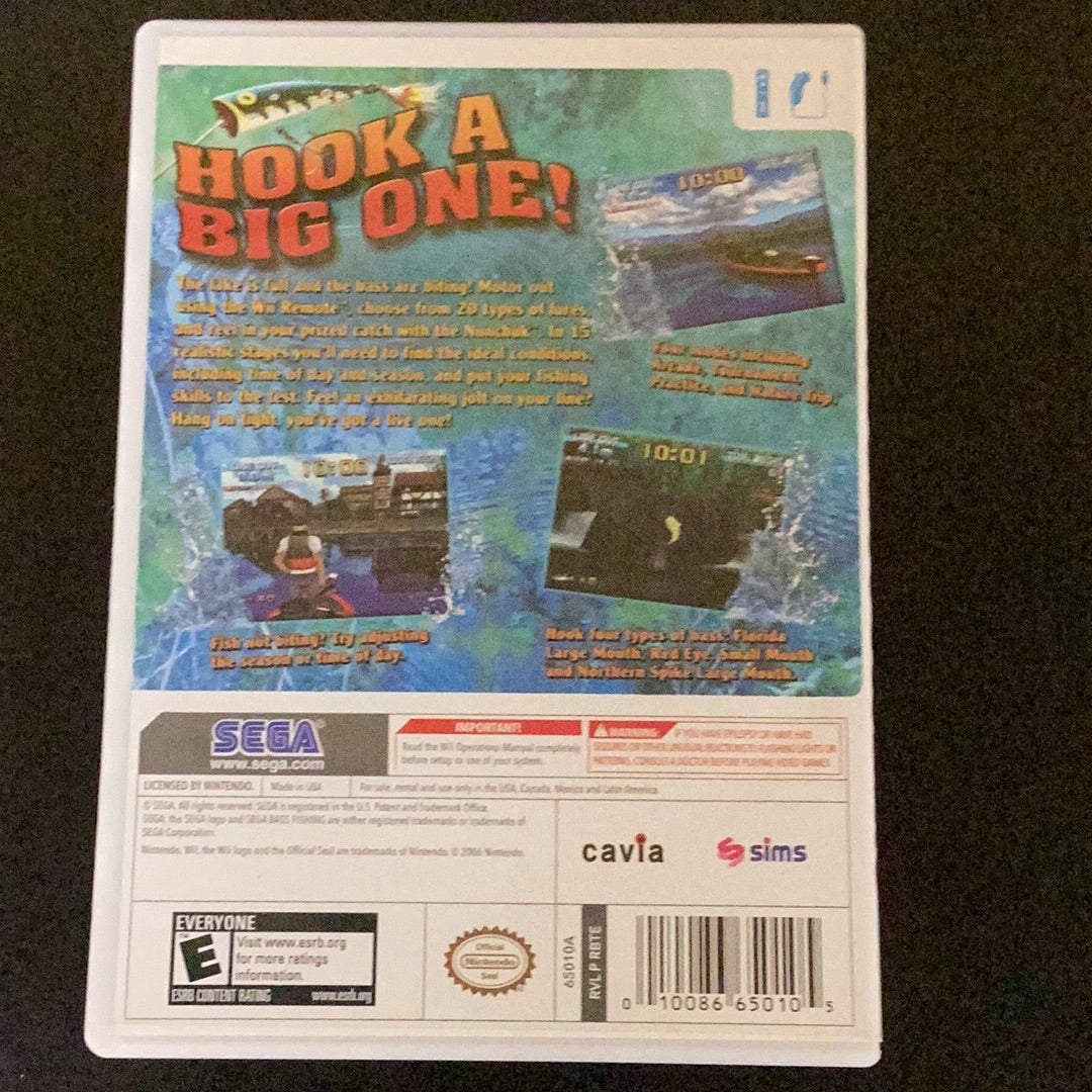 Sega Bass Fishing - Wii - Used