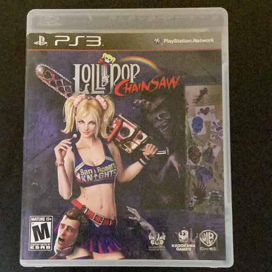 Lollipop Chainsaw - PS3 Game - Used