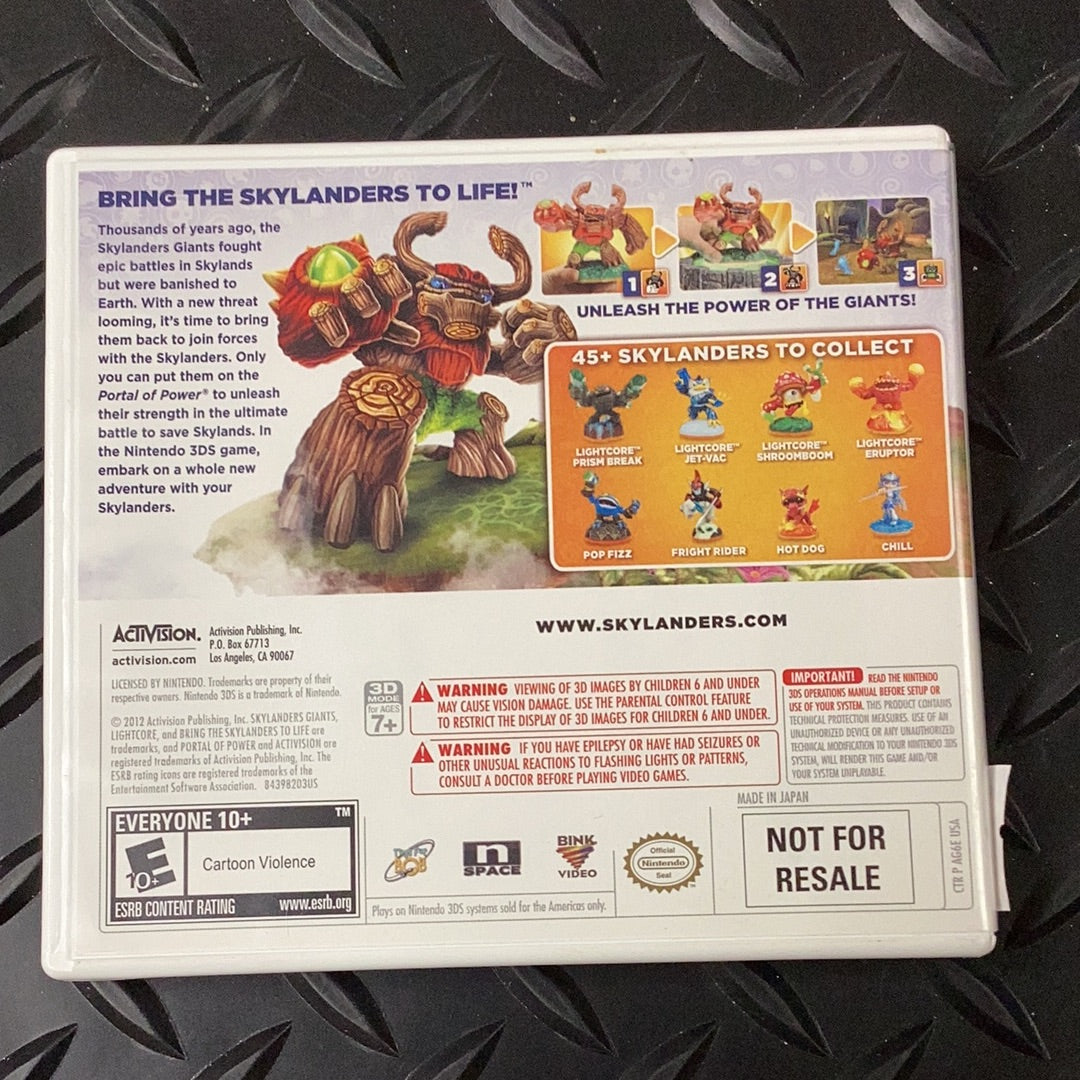 Skylanders Giants - 3DS - Used