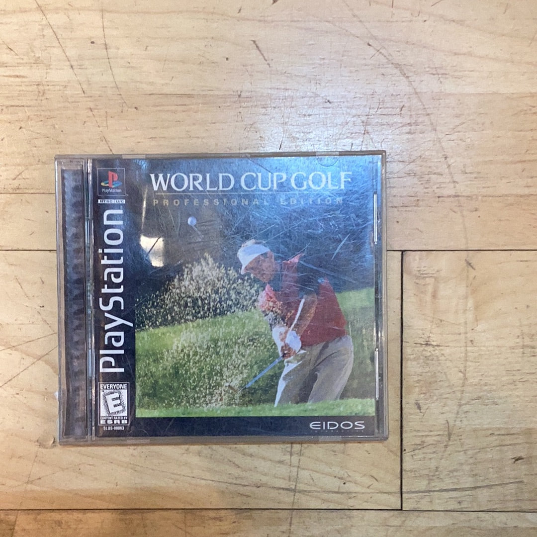 World Cup Golf Professional Edition - PS1 - Used