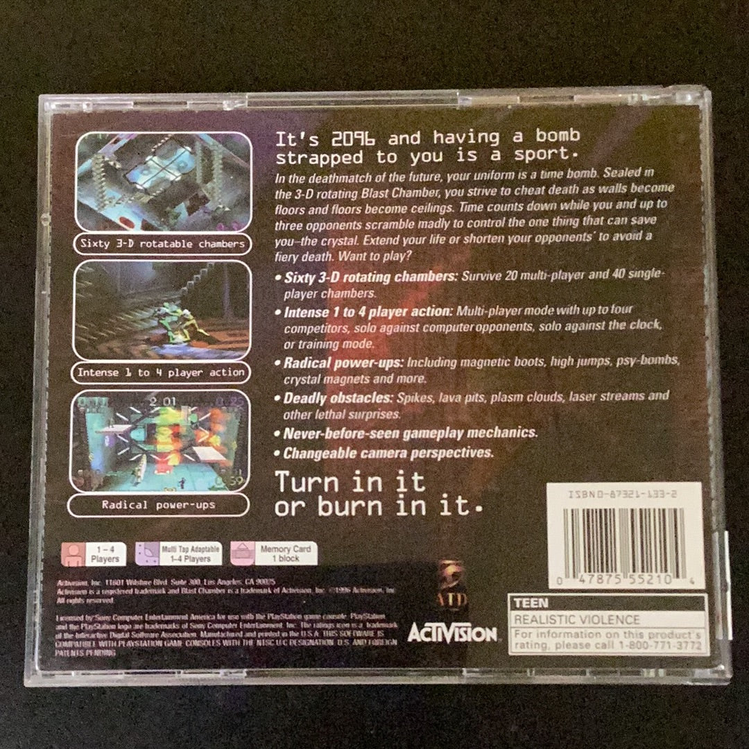 Blast chamber - PS1 Game - Used