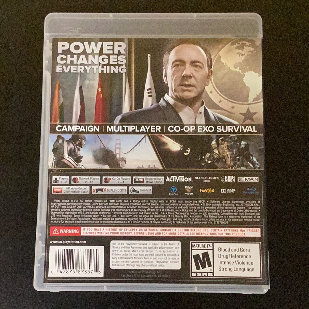 Call of Duty Advanced Warfare - PS3 Game - Used