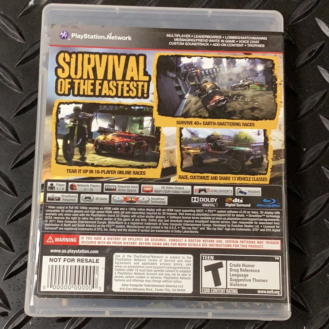 Motor Storm Apocalypse - PS3 Game - Used