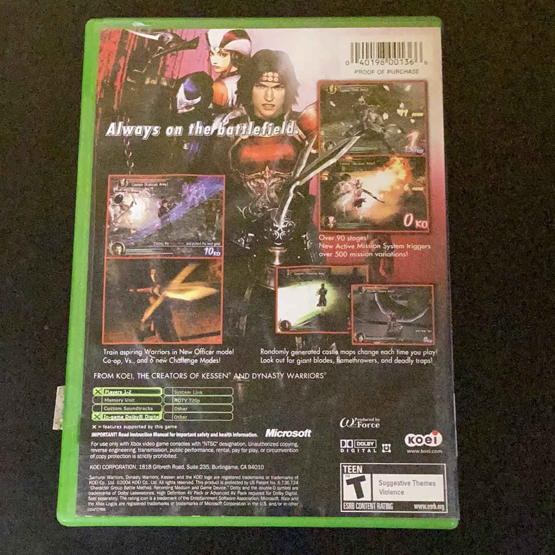 Samurai Warriors - Xbox - Used