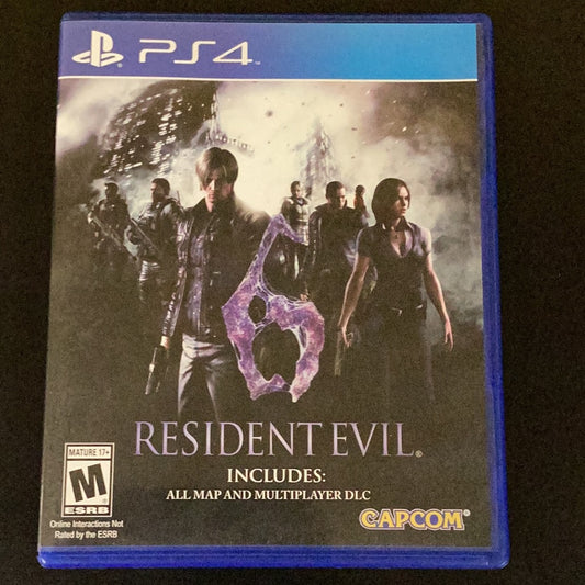 Resident Evil 6 - PS4 Game - Used