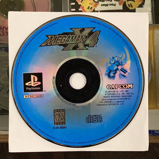 Megaman X4 - PS1 Game - Used