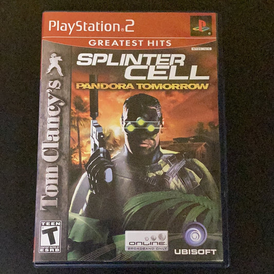 Tom Clancy’s Splinter Cell Pandora Tomorrow (Greatest Hits) - PS2 Game - Used