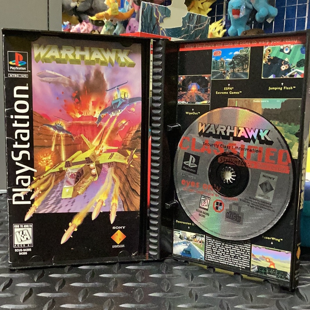Warhawk (Longbox) - PS1 Game - Used