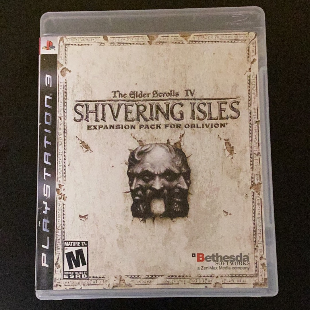 The Elder Scrolls IV Shivering Isles Expansion pack - PS3 Game - Used