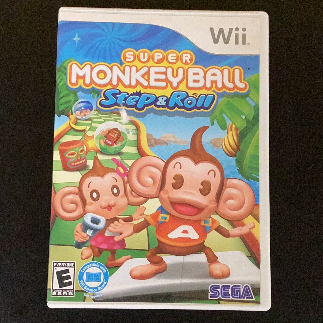 Super Monkey Ball Step & Roll - Wii - Used