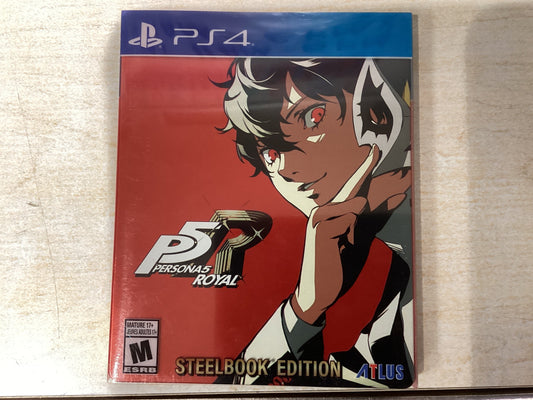 Persona 5 Royal - PS4 Game - Used STEEL BOOK