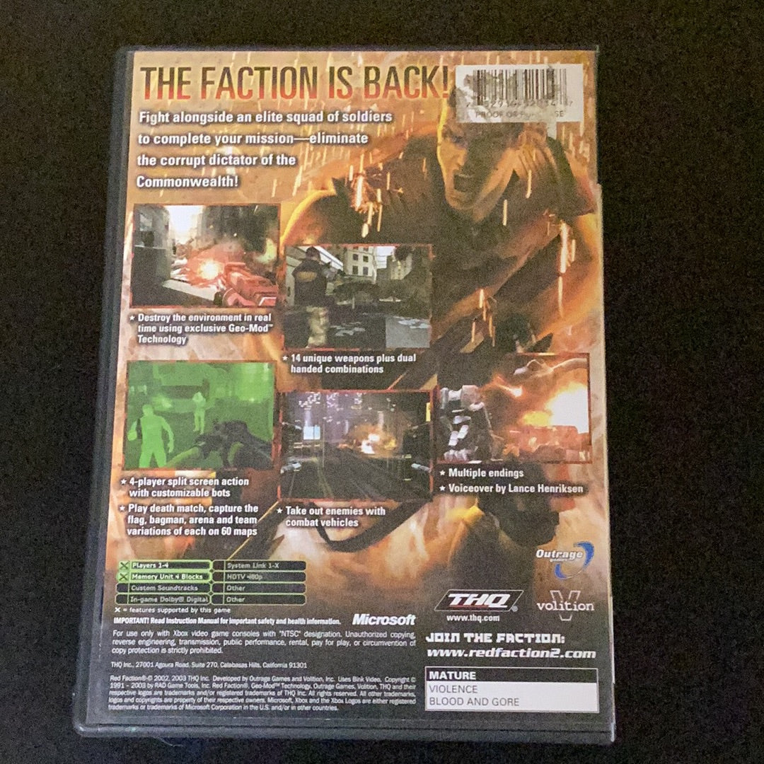 Red Faction 2 - Xbox - Used